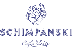 Schimpanski Café Deli Logo